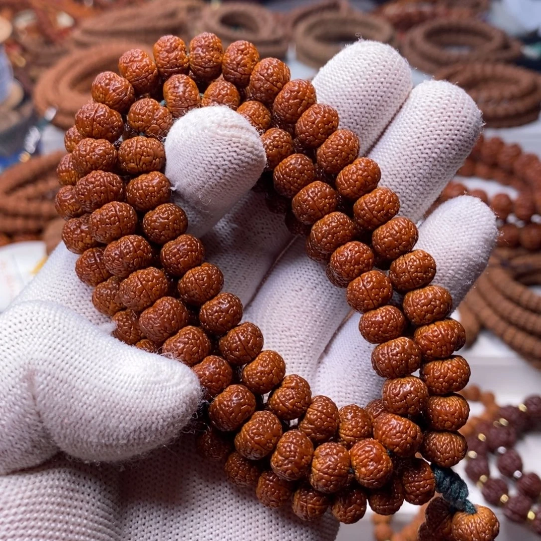 金刚菩提手串回血～四瓣飞碟毒药龙鳞王，尺寸10