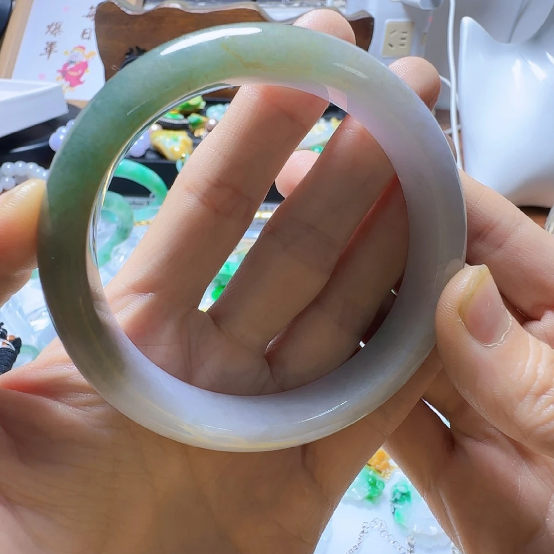 翡翠未镶嵌手镯翡翠460