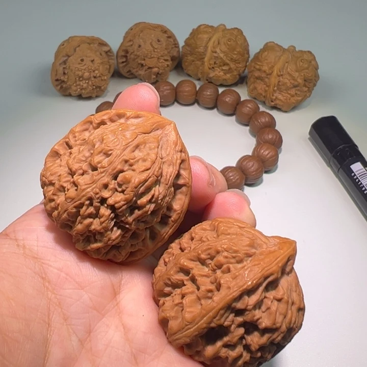 文玩核桃把件39南疆石