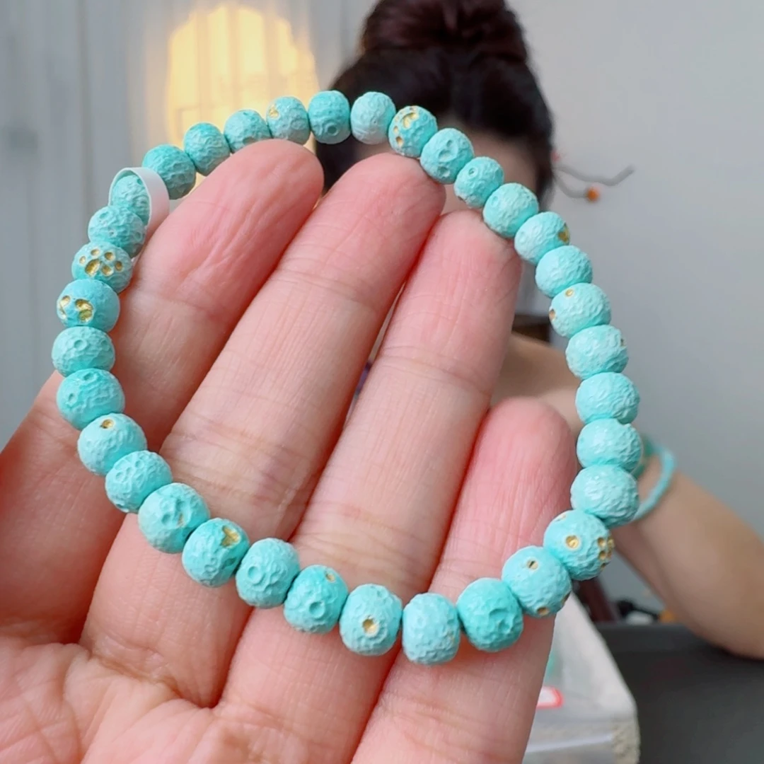 未镶嵌绿松石珠宝奇石