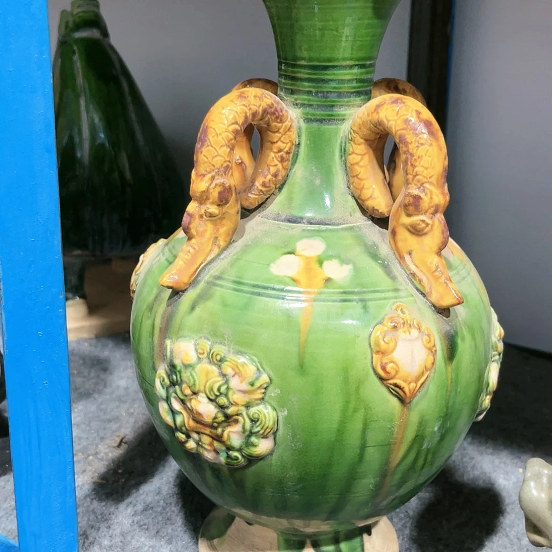 瓦当摆件摆件茶的茶包一****乐