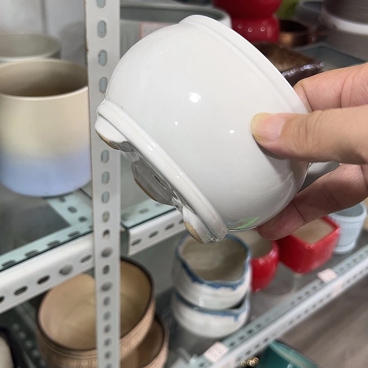 微瑕陶瓷花盆满9.9发