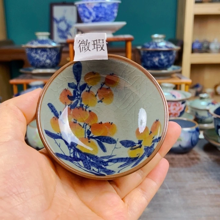 瓷片手工制作工艺精湛等