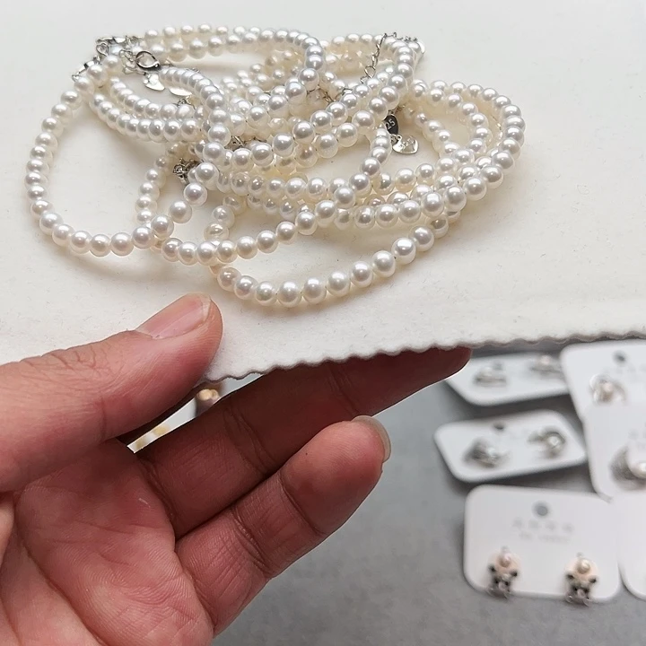 淡水珍珠钛钢手绳