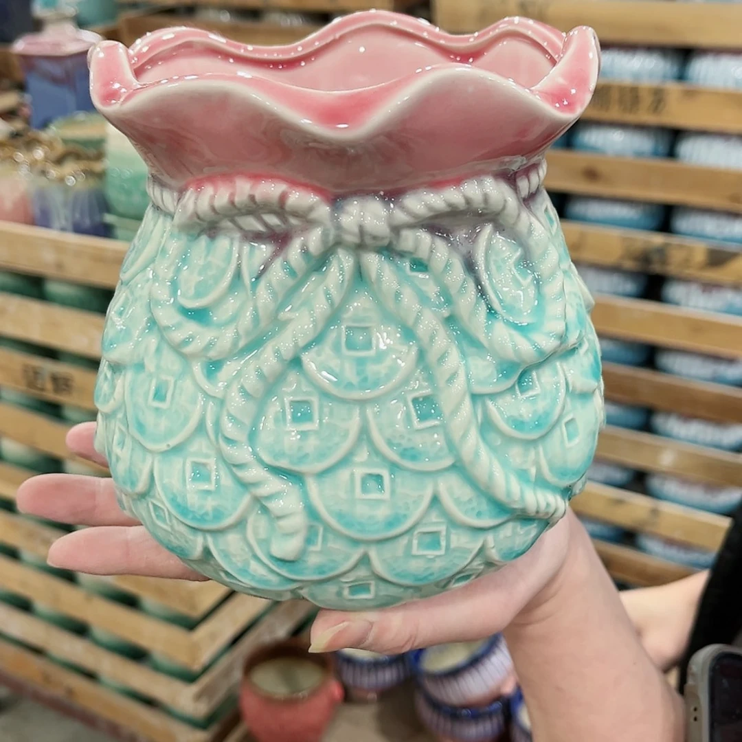 【闪购商品】陶瓷陶瓷多肉植物花盆