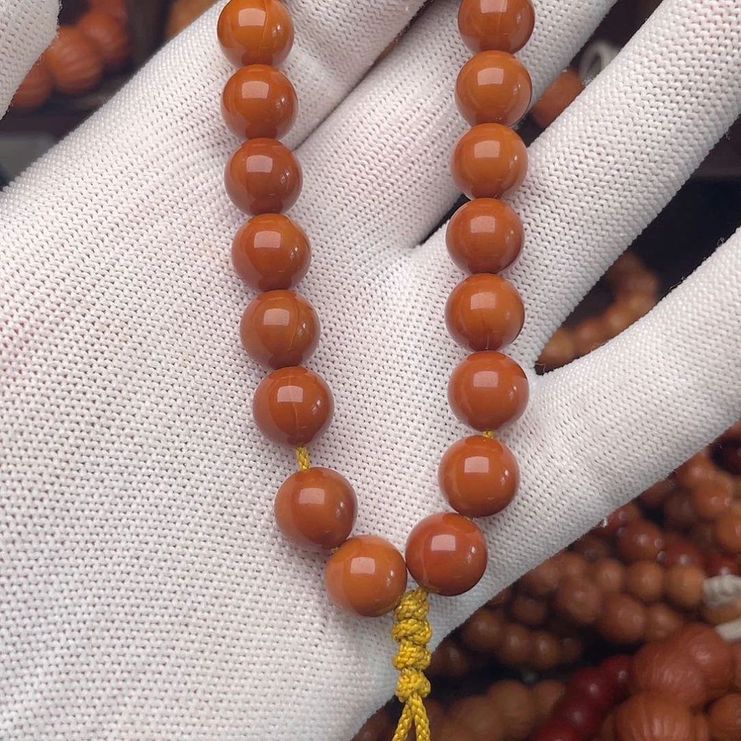 猴头核桃吊坠光珠