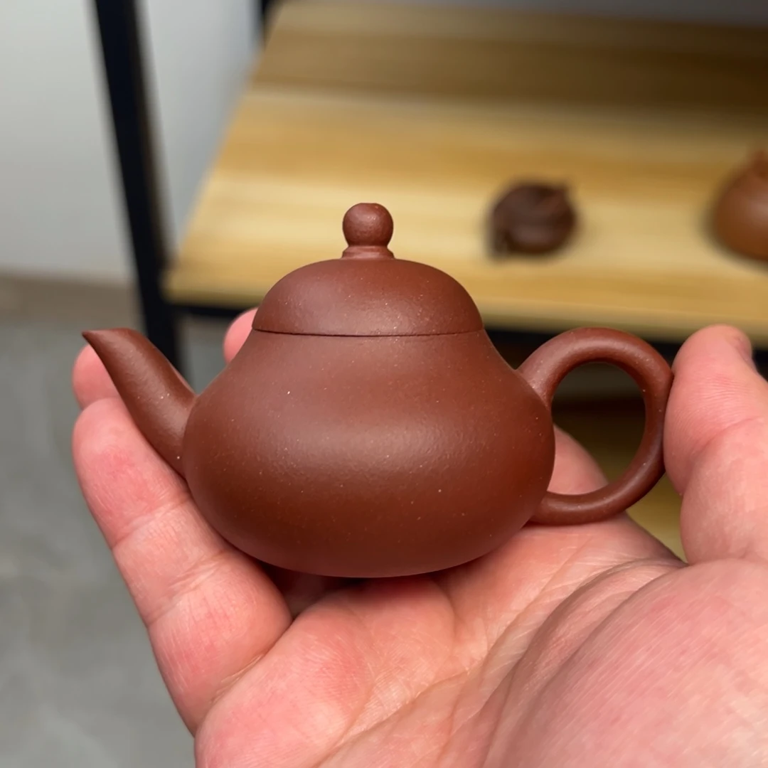 茶壶紫砂50cc底槽清梨形