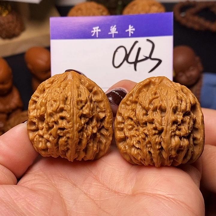 吊坠桃核文玩核桃南疆石37全品n