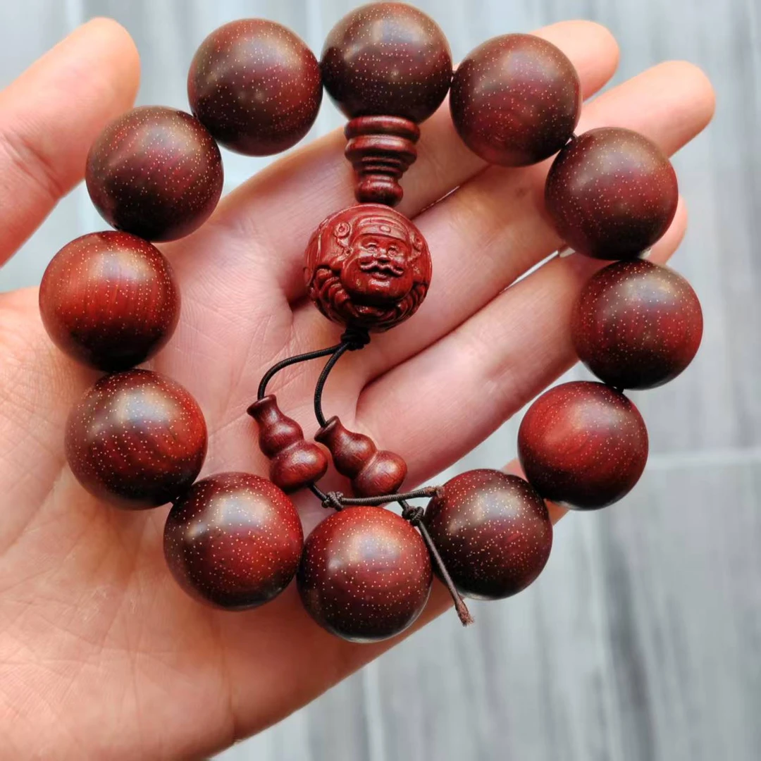 A1 紫檀佛珠手串男女款卡20 367 （配A1礼盒）