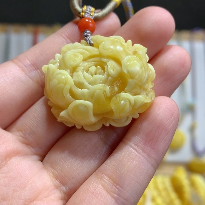 蜜蜡未镶嵌颈饰特价