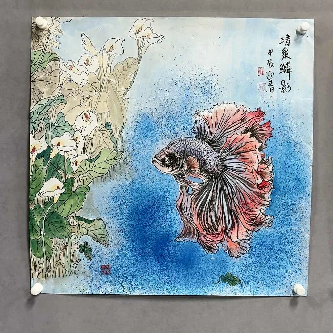 国画国画纯手绘作品请放心去藏