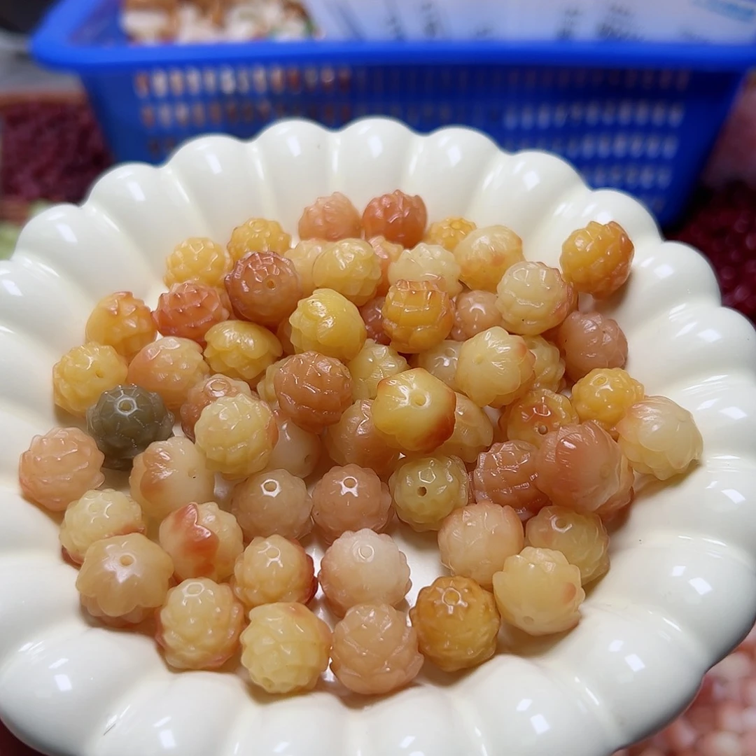 菩提根/象牙果吊坠15颗肉莲14左右尺寸肉莲