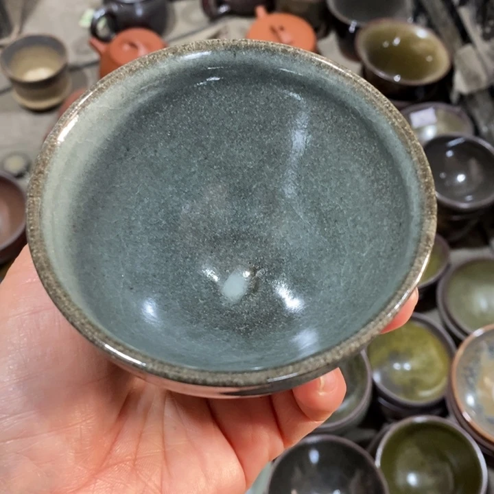 茶盏建阳建盏微瑕柴烧