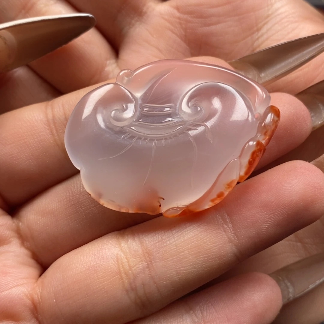 南红玛瑙未镶嵌吊坠(不含链)