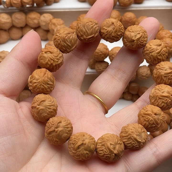 猴头核桃手串体验款歪嘴大圣