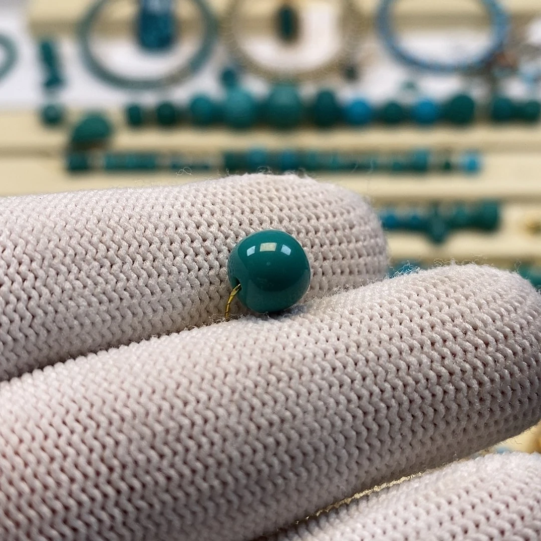 未镶嵌绿松石珠宝奇石威*忌A782