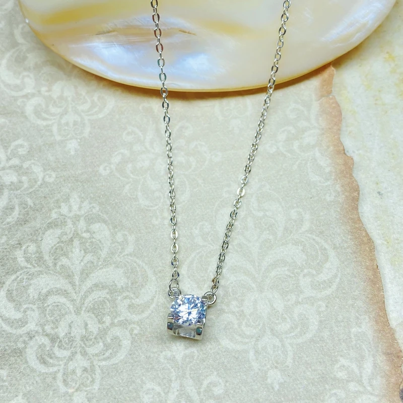 项链 项链 K04326经典白色大小牛头一体项链多样性发货47996