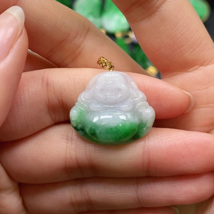 翡翠颈饰未镶嵌吊坠