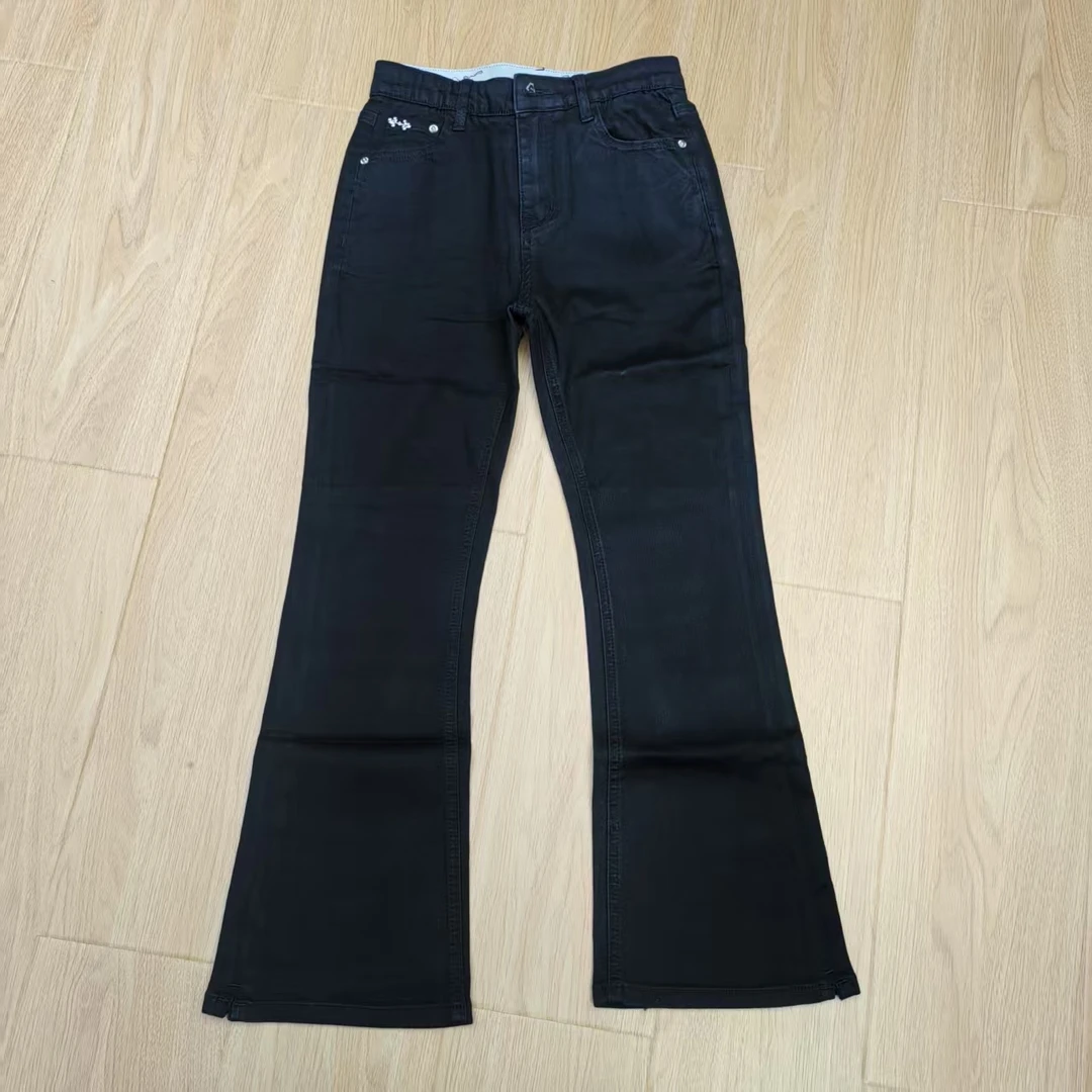 【南油玲姐】黑色新款牛仔裤98529