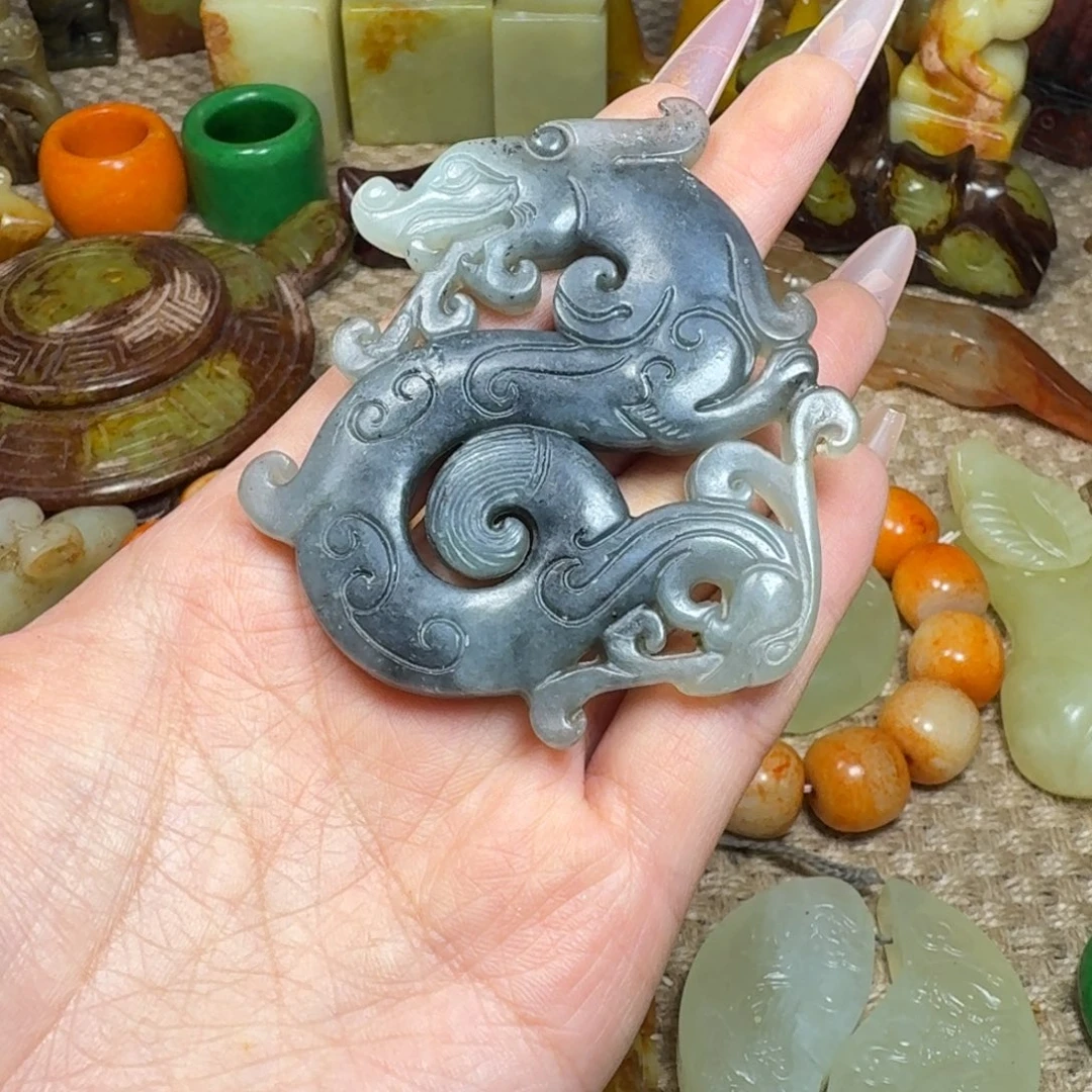 白玉菩提吊坠挂件