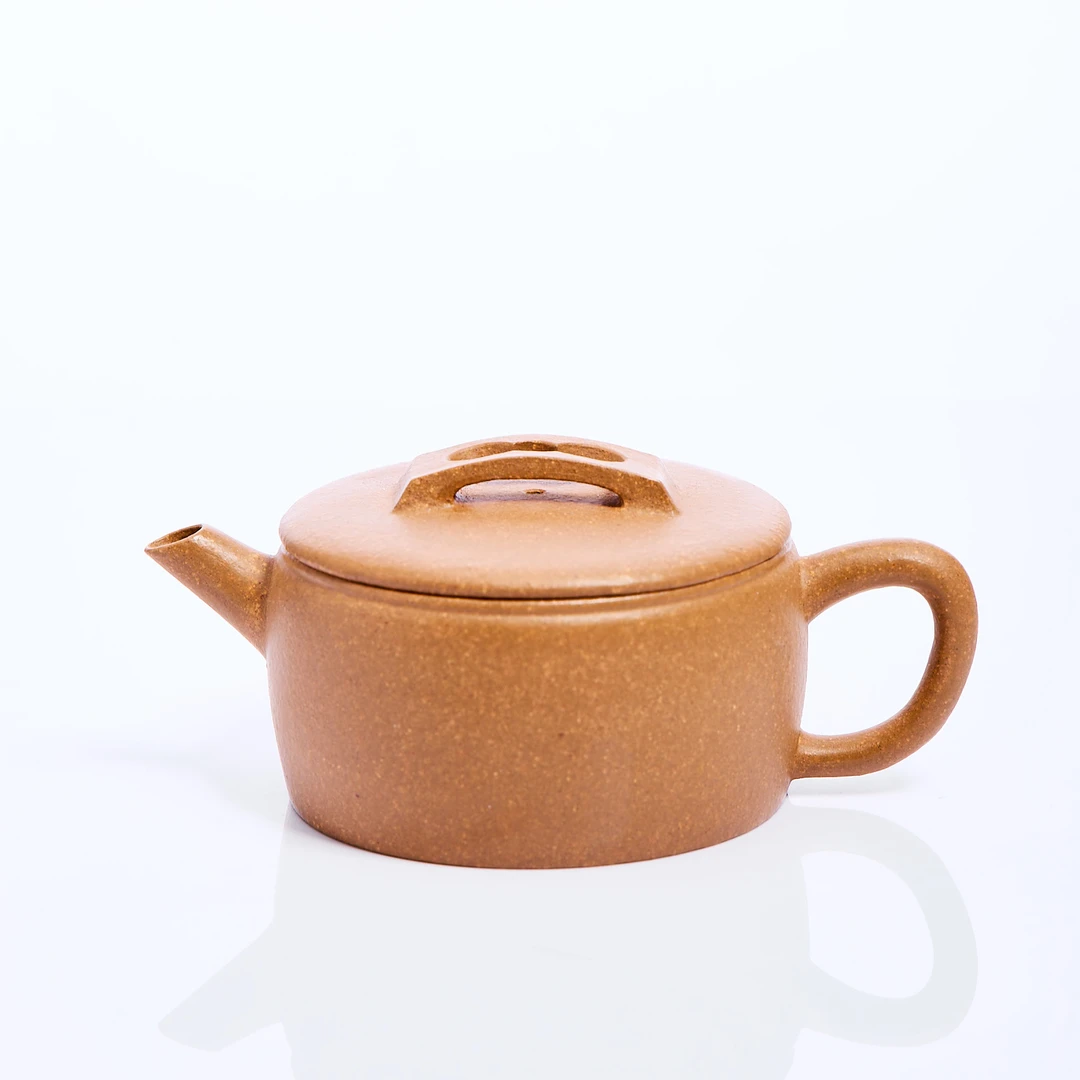 【纳兰】汉瓦茶壶，黄玉段，150cc（窑云S0107）