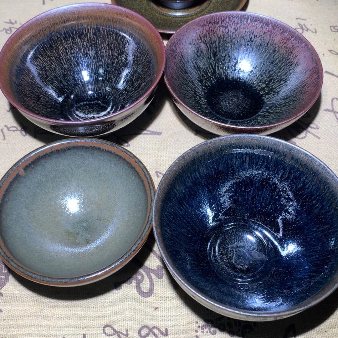 茶盏龙窑建盏柴烧