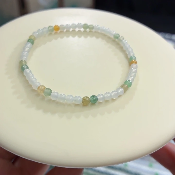 翡翠未镶嵌手链卡3.6福利款