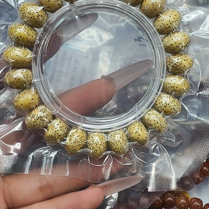 星月菩提手串545荣耀黄星月菩提14苹果单圈