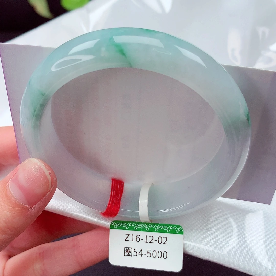 翡翠未镶嵌手镯缅甸天然a货翡翠手镯