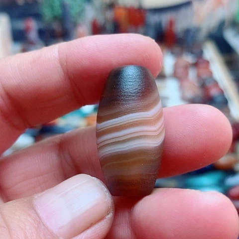 玛瑙/玉髓合金颈饰