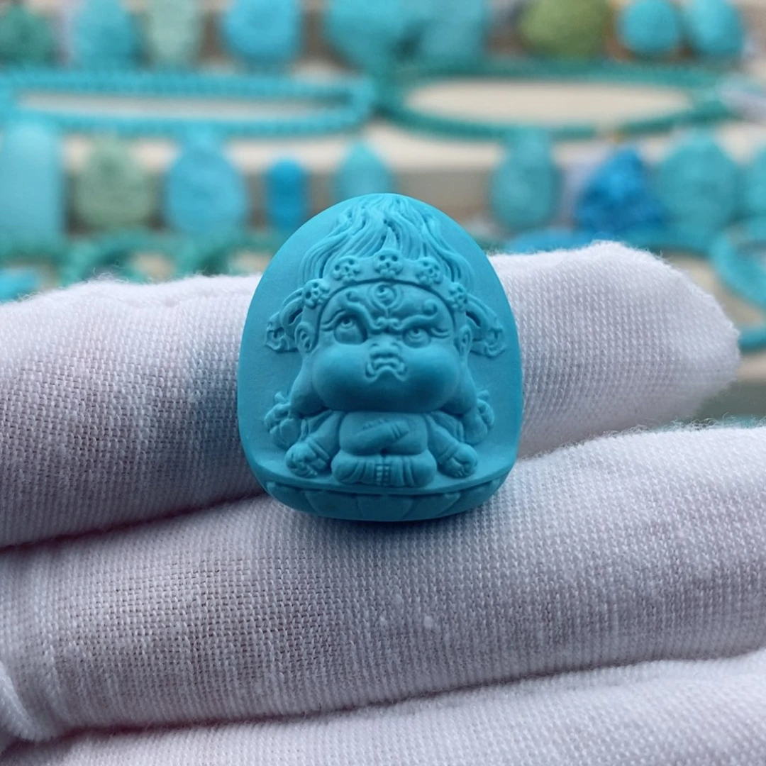 绿松石珠宝奇石未镶嵌