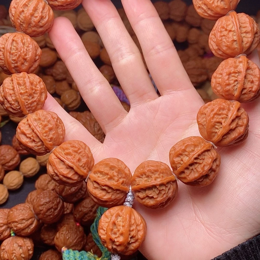 【闪购商品】文玩核桃吊坠发*！龙脊方墩25