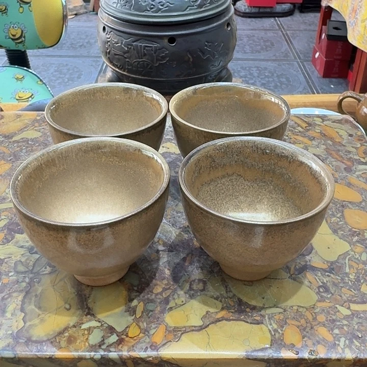 品茗杯四个一组。。品茗