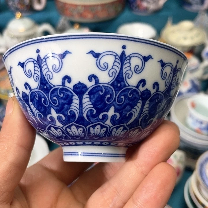 景德镇陶瓷主人杯12344