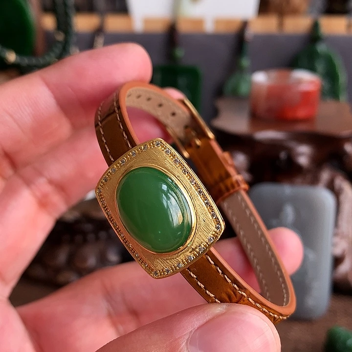 和田玉（碧玉）未镶嵌颈饰