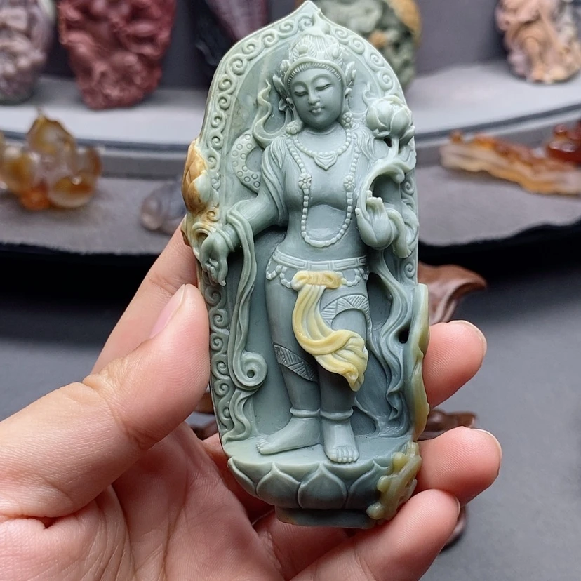 【闪购商品】未镶嵌吊坠定制石英质玉吃*侠