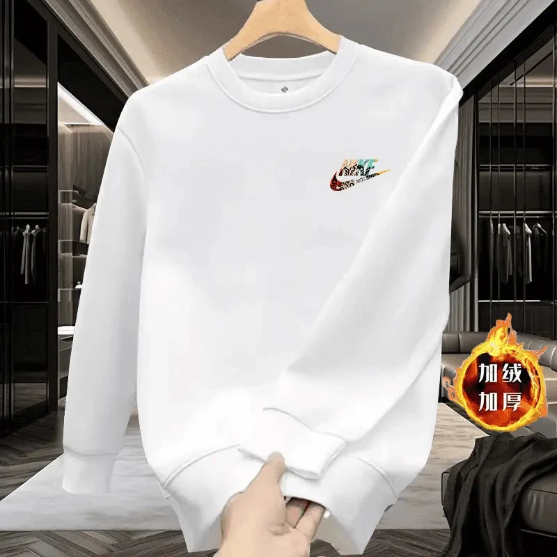 官网现货丨抢完下架丨纯棉卫衣男圆领宽松长袖情侣休闲套头打底衫