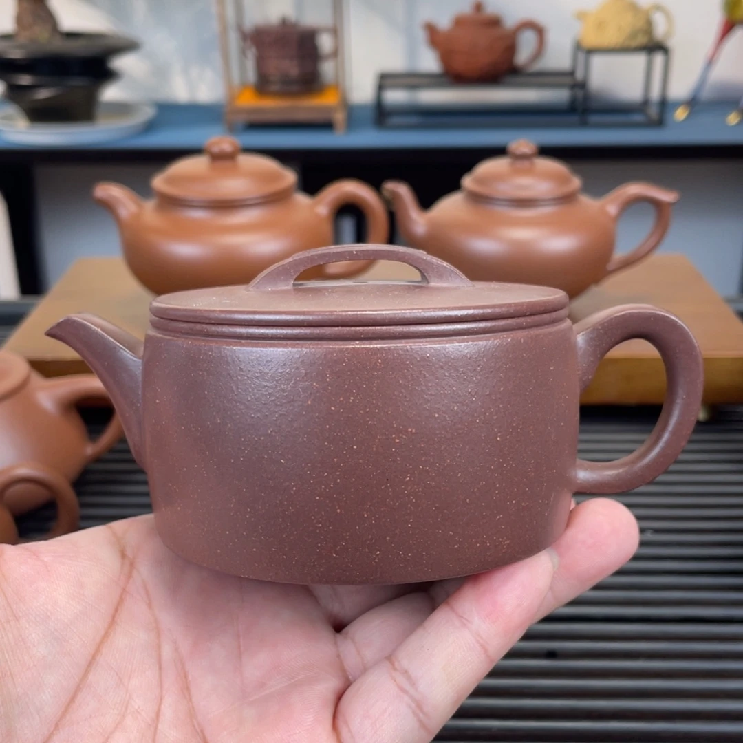 紫砂茶壶底槽青汉瓦240cc