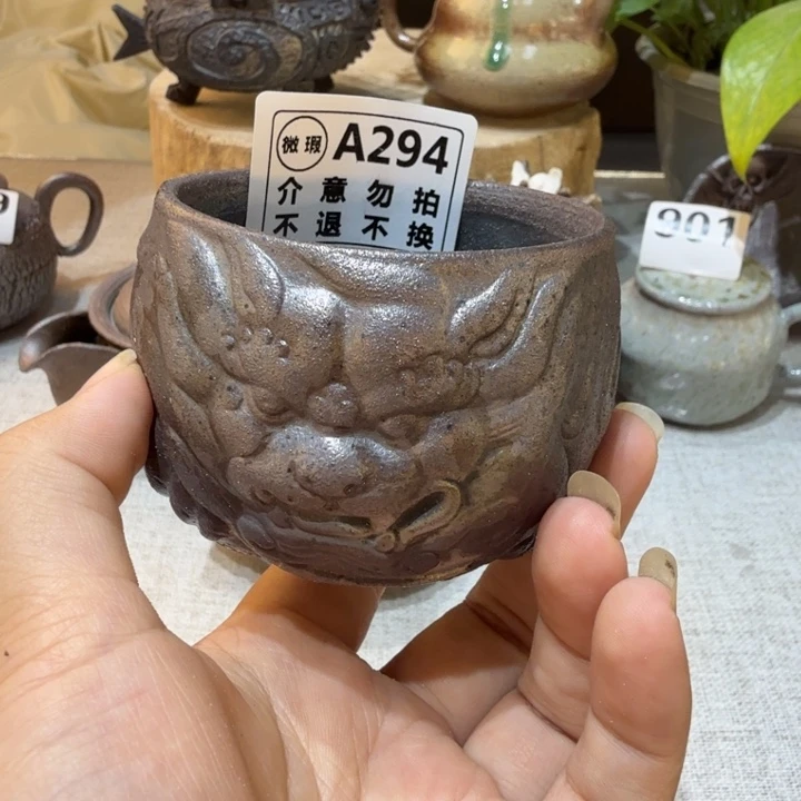 陶盘精品柴烧福利放漏