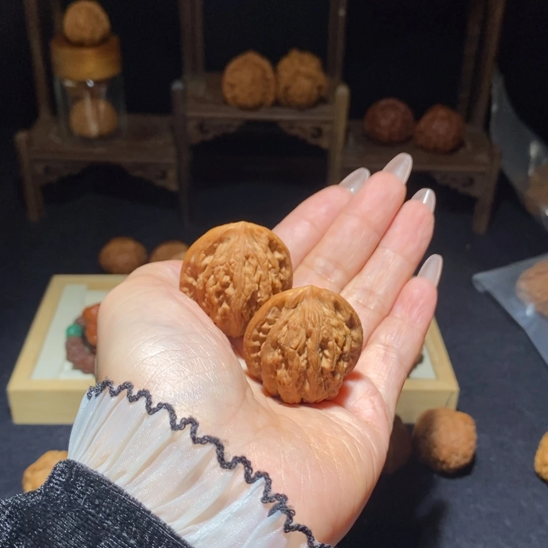 吊坠文玩核桃汉高虎35