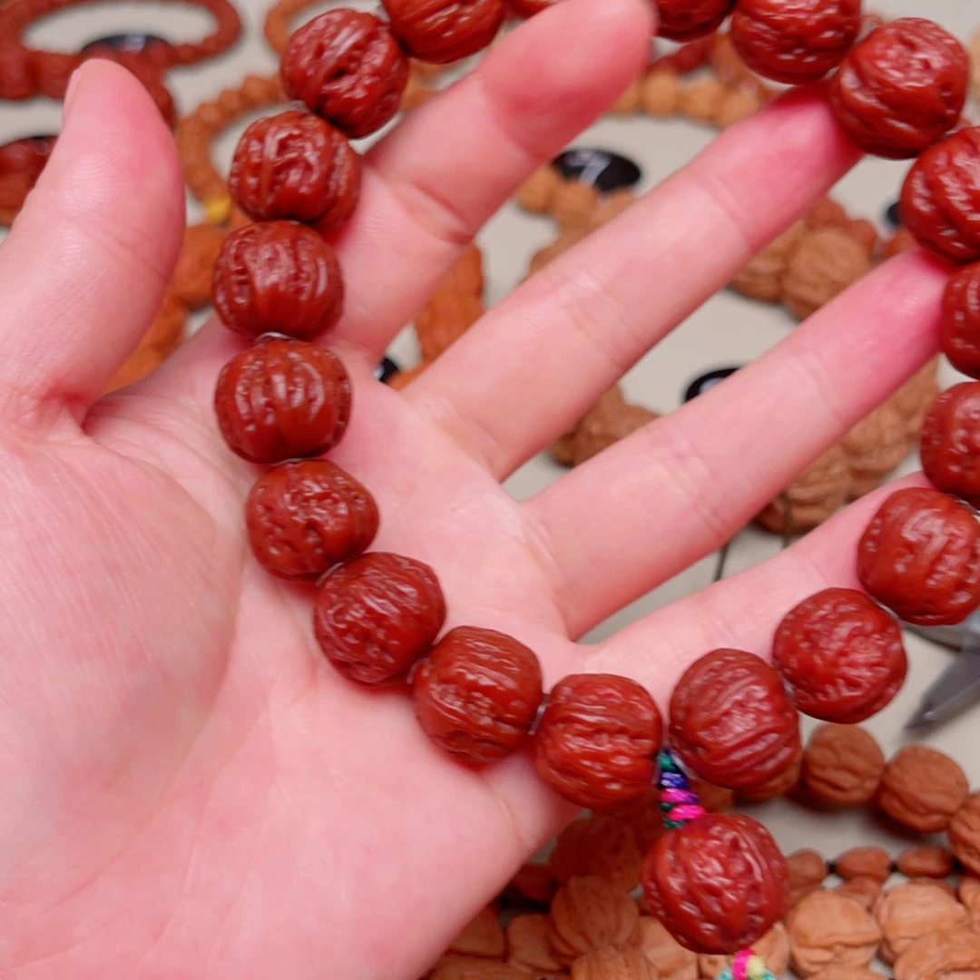 吊坠文玩核桃邹*華京八棱