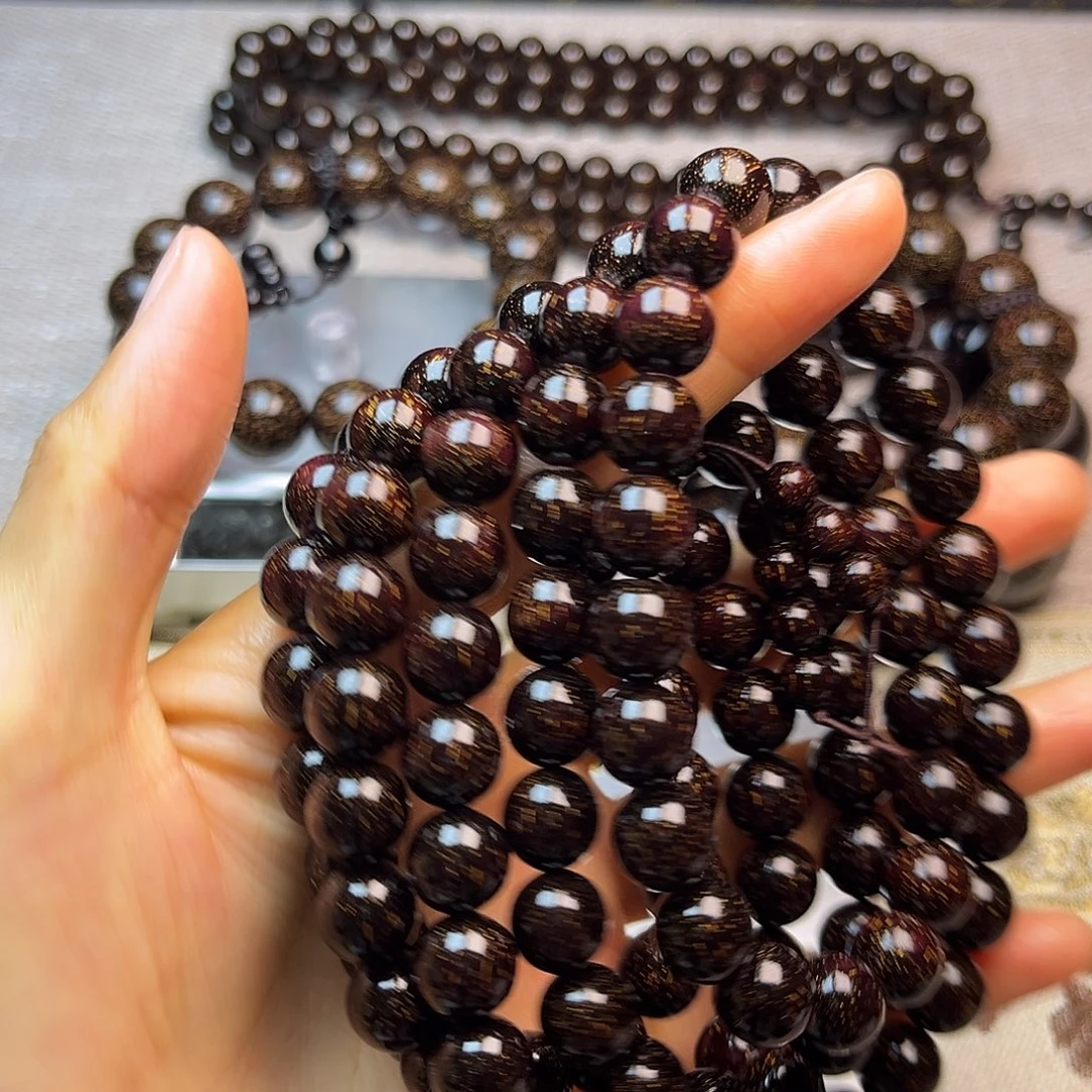 檀香紫檀（小叶紫檀）1.0 108 爆星