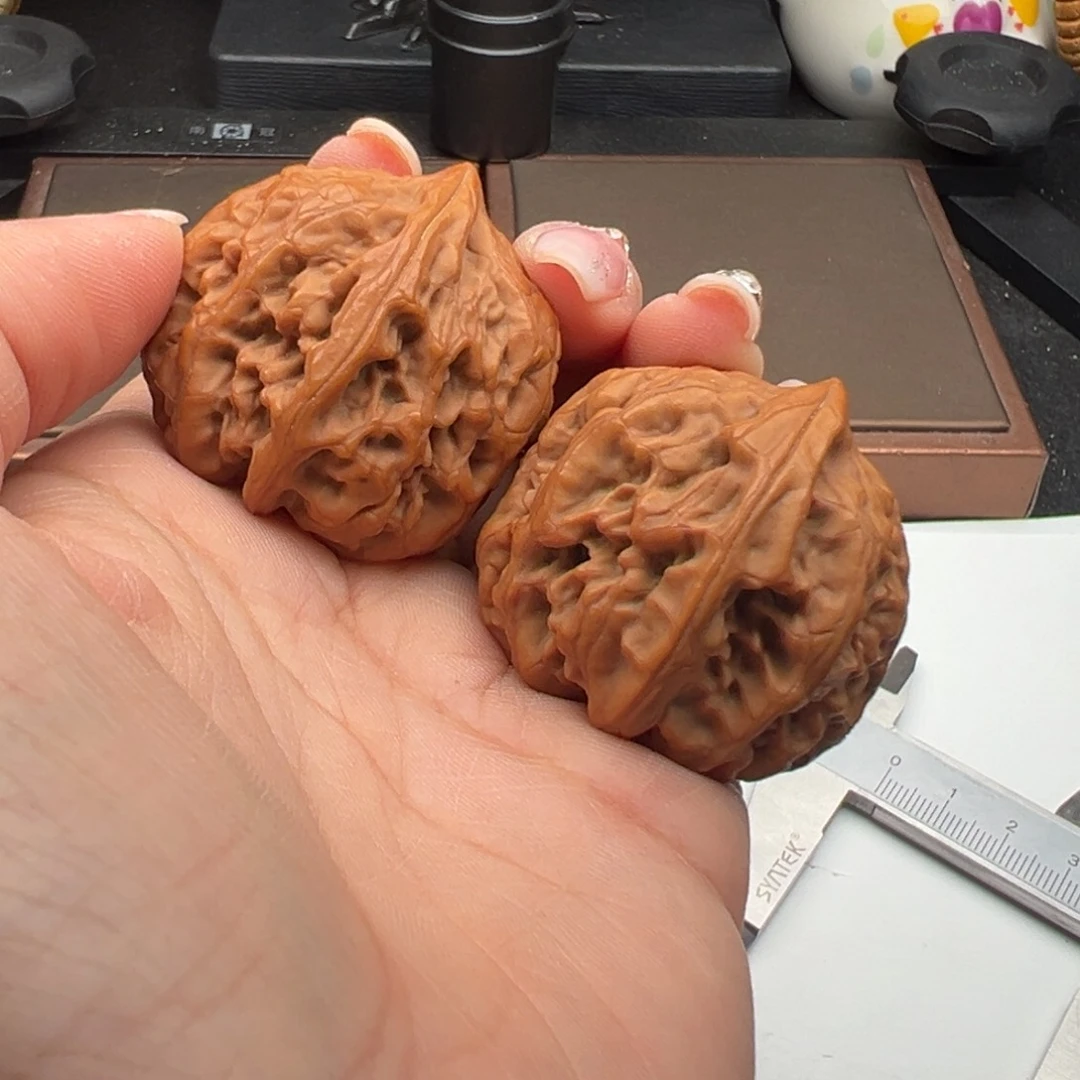 文玩核桃把件火苗39