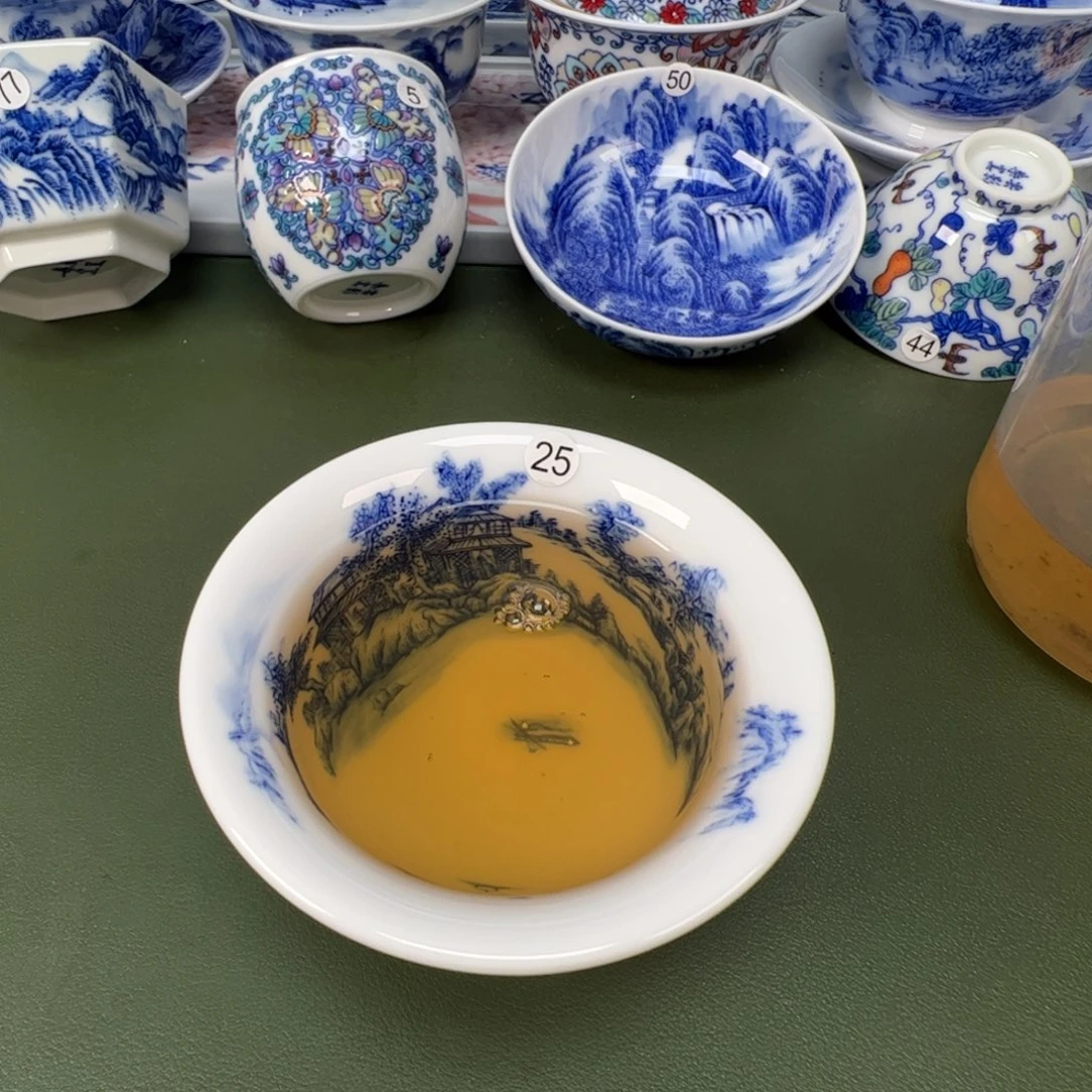 景德镇纯手工纯手绘茶具木木25