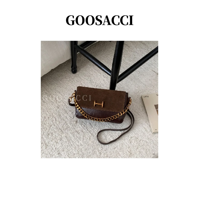 2025新款秋冬韩版韩式蝴蝶洋气斜挎包刺绣复古小方包休闲包盖网红