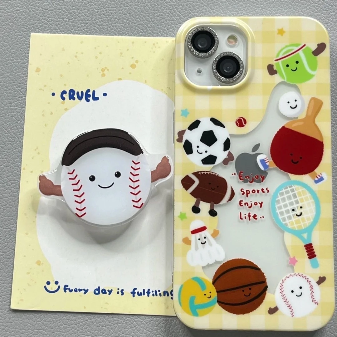 运动会适用苹果16/15手机壳iphone13pro12女14小米oppo华为vivo