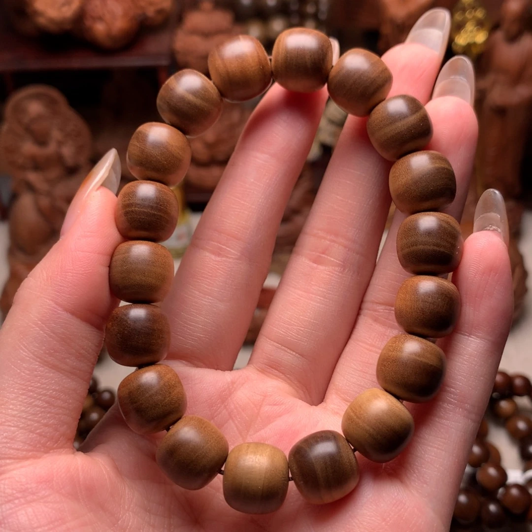 手串/手链檀香木老山檀香1213奶香黑肉