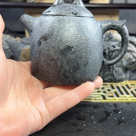 R***y安化冰碛岩秦权壶