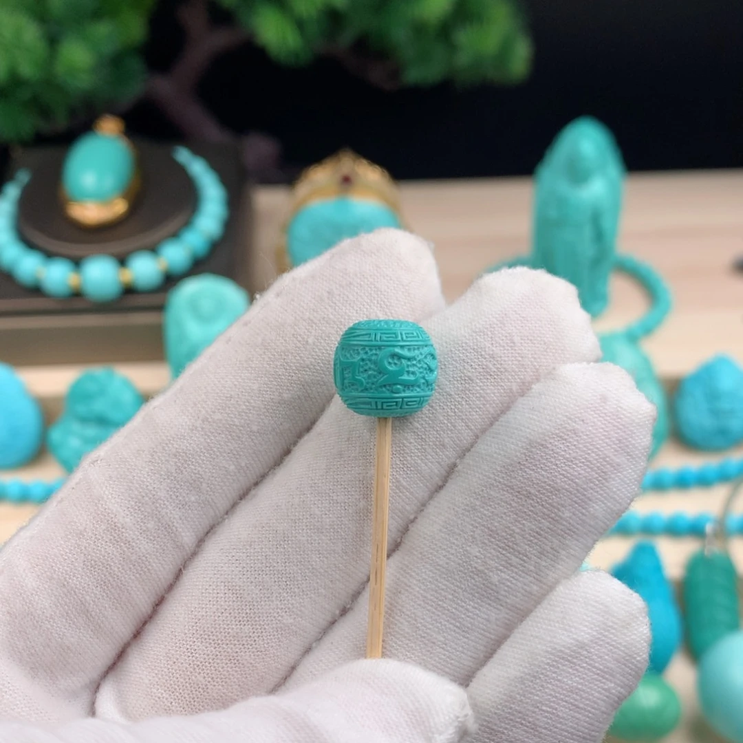 【闪购商品】绿松石珠宝半成品未镶嵌