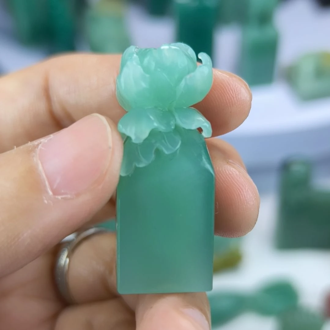昌化石印石梅子青印章